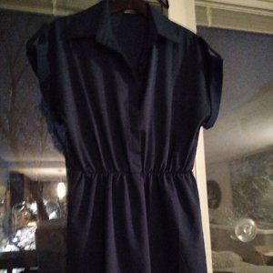 NWOT Navy Dress